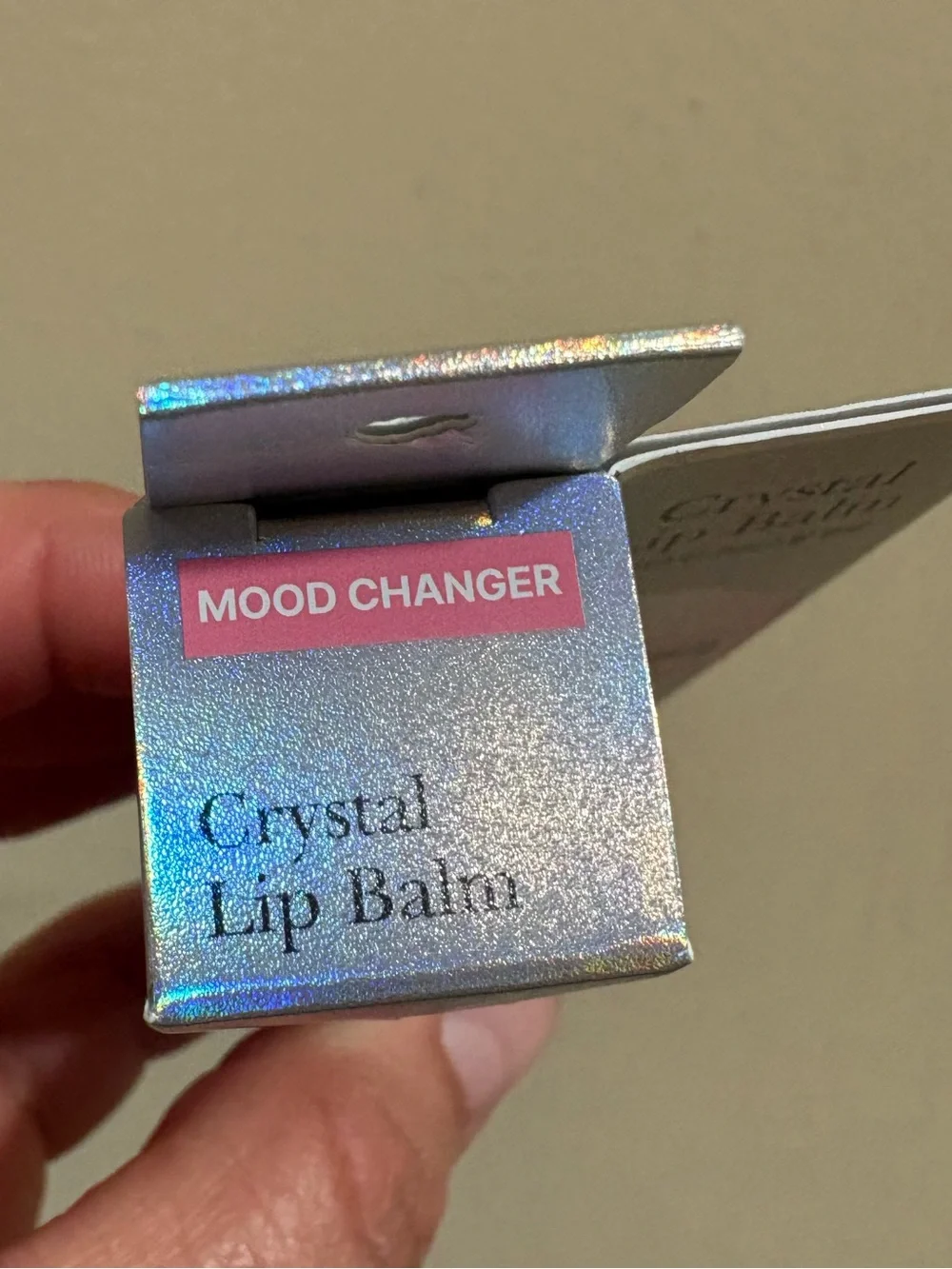 Crystal Lip Balm - Silver Mood Changer Brand New Factory Sealed. Never Opened